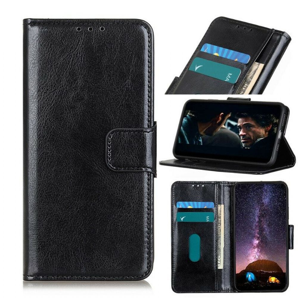 Flip Case Für Samsung Galaxy S20 Plus / S20 Plus 5G Traditioneller Lederstil