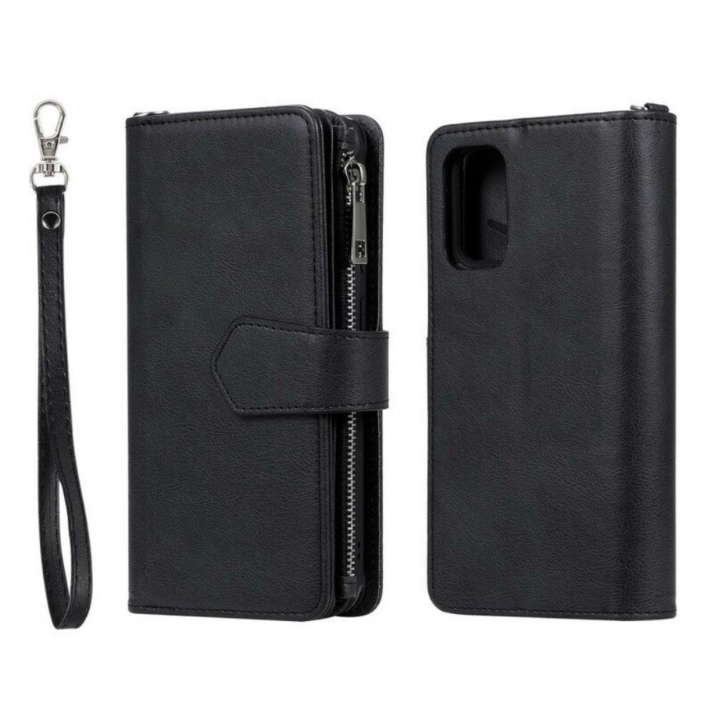 Hülle Flip Case Für Samsung Galaxy S20 Plus / S20 Plus 5G Brieftasche Abnehmbare Geldbörse