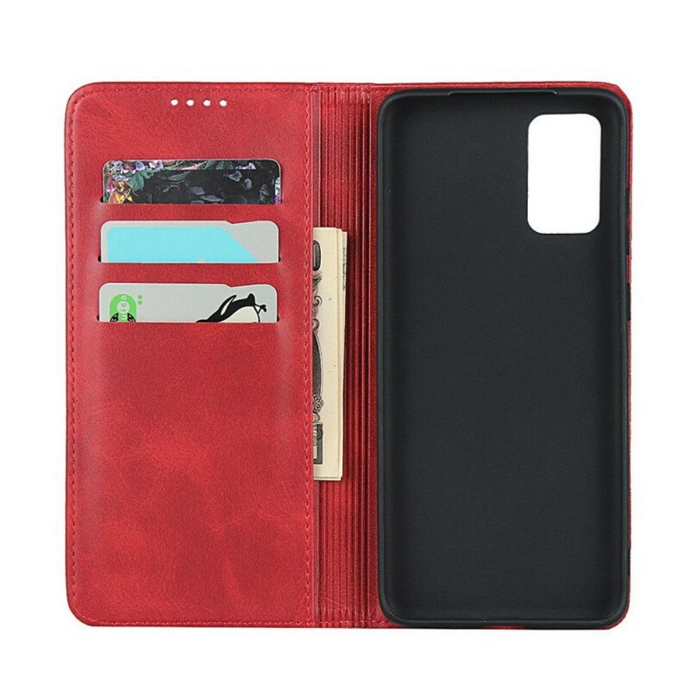 Schutzhülle Für Samsung Galaxy S20 Plus / S20 Plus 5G Flip Case Echtes Leder