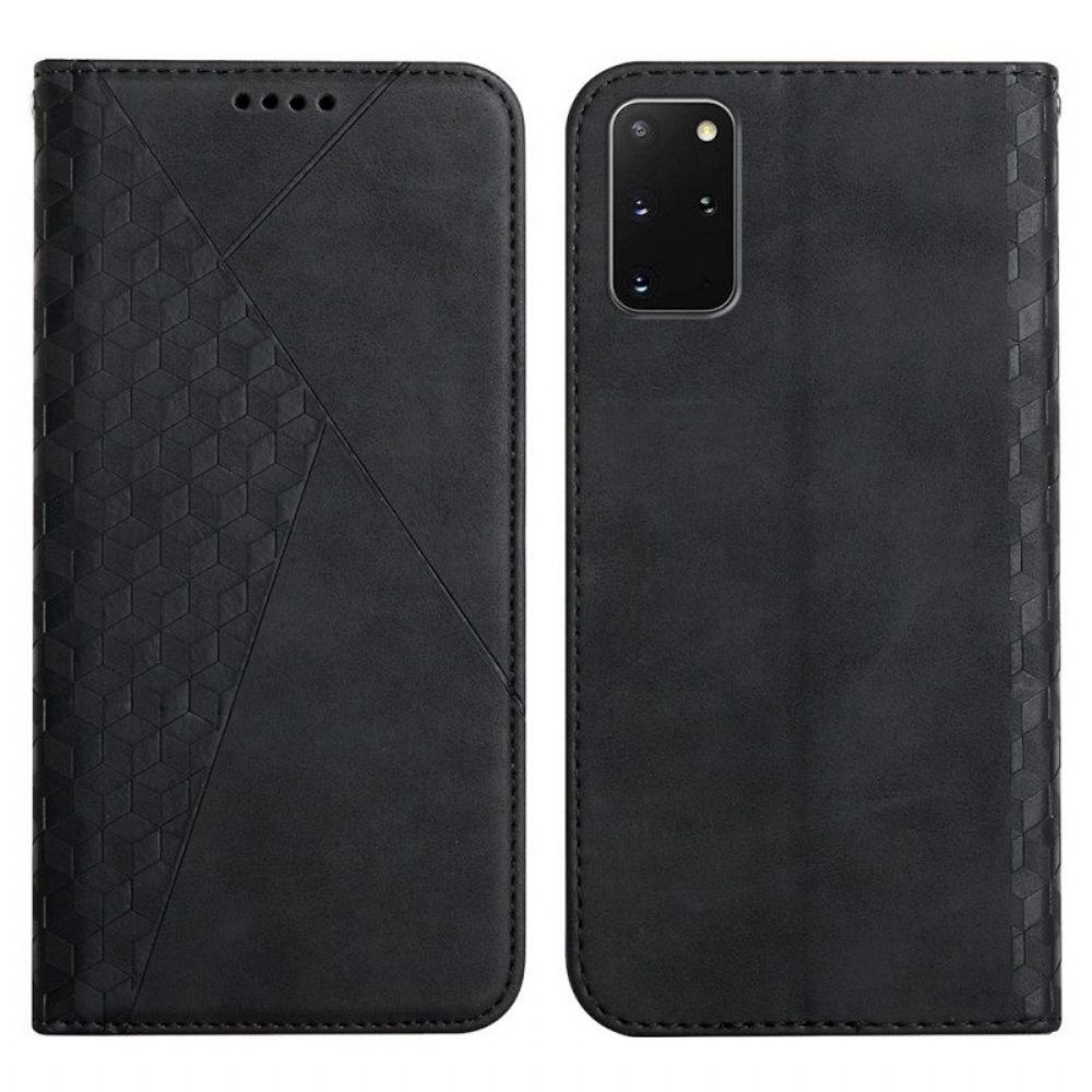 Schutzhülle Für Samsung Galaxy S20 Plus / S20 Plus 5G Flip Case Geo-ledereffekt