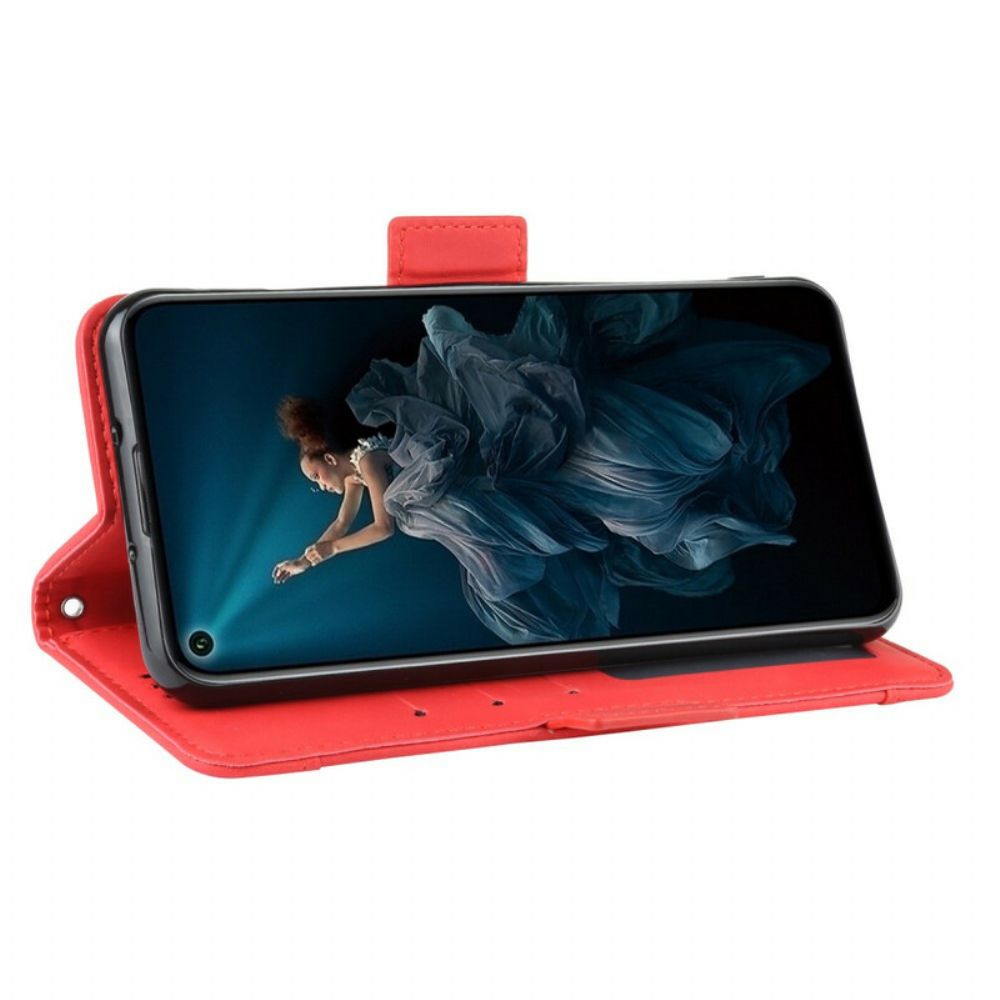 Flip Case Für Huawei Nova 5T / Honor 20 Erstklassige Multi-karte