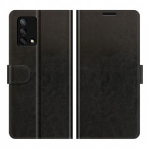 Flip Case Für Oppo A74 4G Ultra Kunstleder