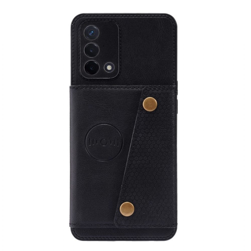 Hülle Für Oppo A74 4G Geldbörse Snap Wallet