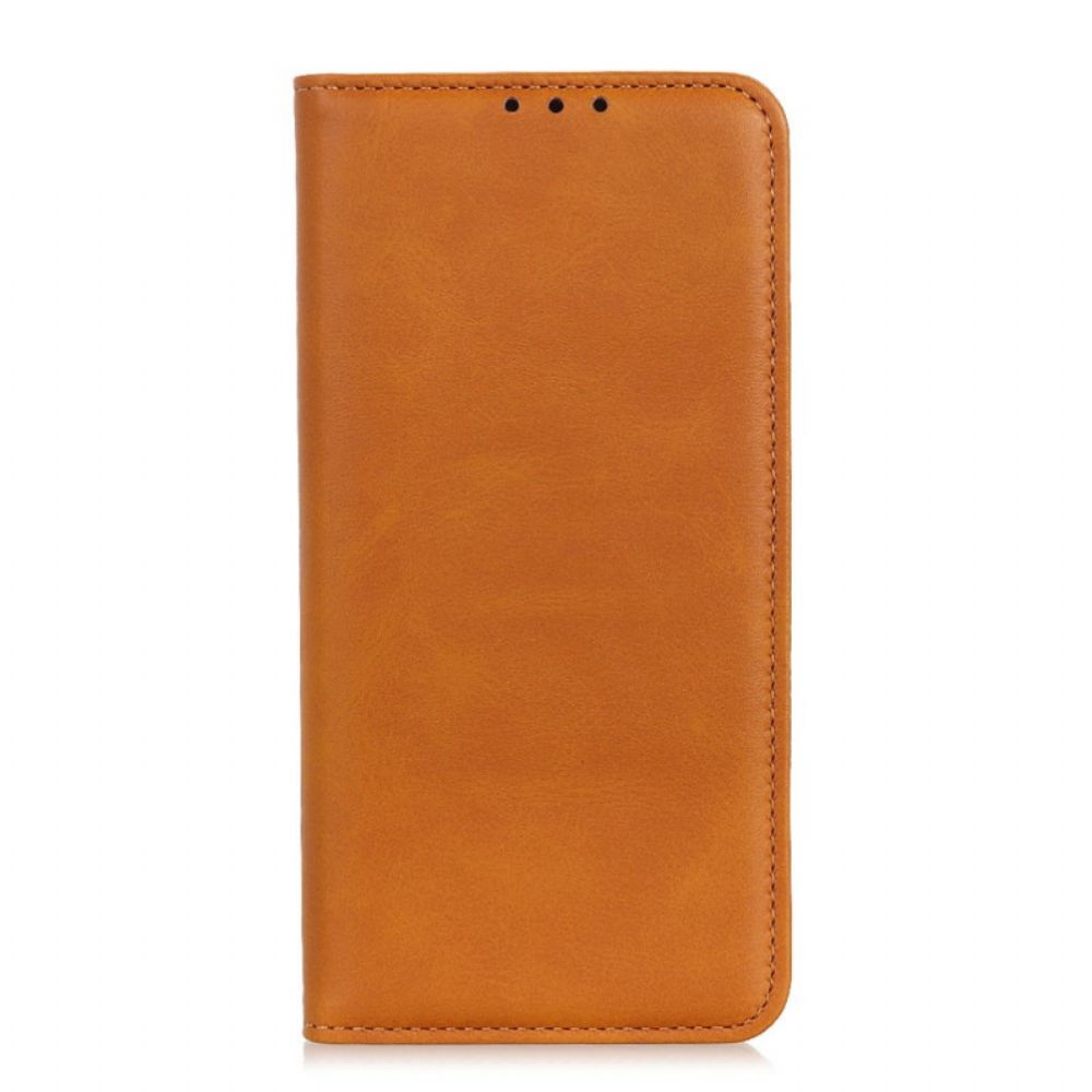 Schutzhülle Für Oppo A74 4G Flip Case Elegance Spaltleder