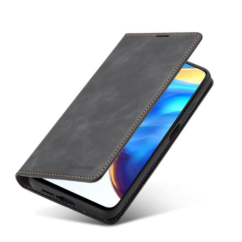 Flip Case Für Xiaomi Mi 10T / 10T Pro Ledereffekt Vorw