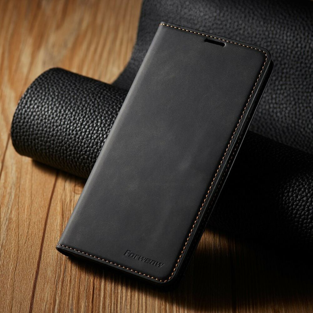 Flip Case Für Xiaomi Mi 10T / 10T Pro Ledereffekt Vorw