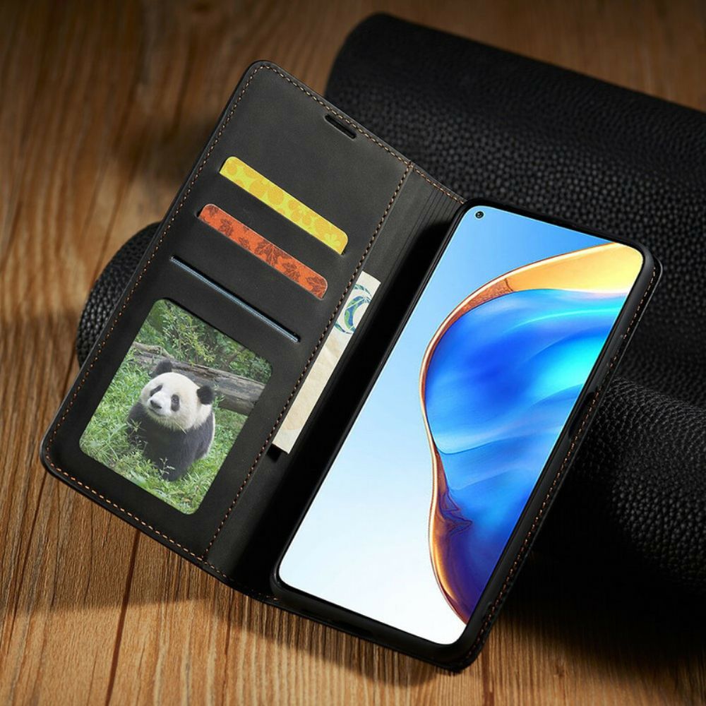 Flip Case Für Xiaomi Mi 10T / 10T Pro Ledereffekt Vorw