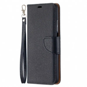 Flip Case Für Xiaomi Mi 10T / 10T Pro Flip Case Litschi-klappe Schräg