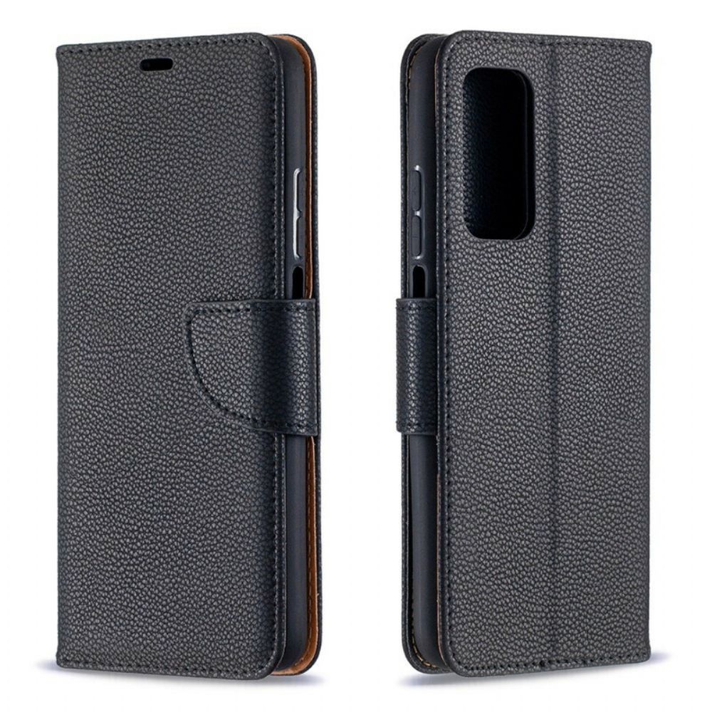 Flip Case Für Xiaomi Mi 10T / 10T Pro Flip Case Litschi-klappe Schräg