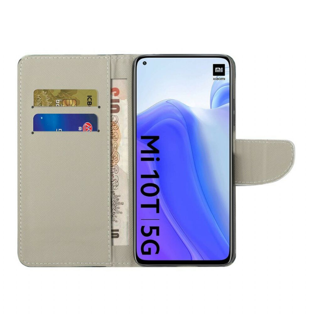 Flip Case Für Xiaomi Mi 10T / 10T Pro Schmetterlinge