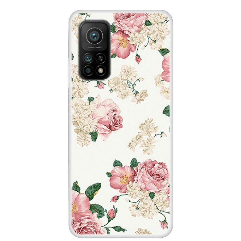 Handyhülle Für Xiaomi Mi 10T / 10T Pro Freiheitsblumen