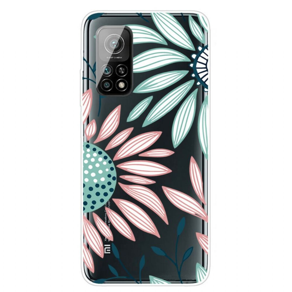 Hülle Für Xiaomi Mi 10T / 10T Pro Durchsichtige Blume