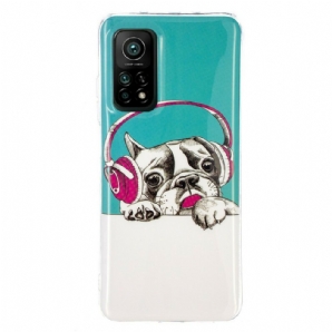 Hülle Für Xiaomi Mi 10T / 10T Pro Fluoreszierender Hund