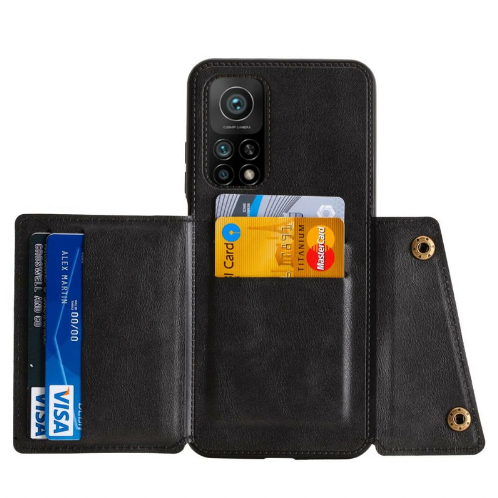 Hülle Für Xiaomi Mi 10T / 10T Pro Geldbörse Snap Wallet