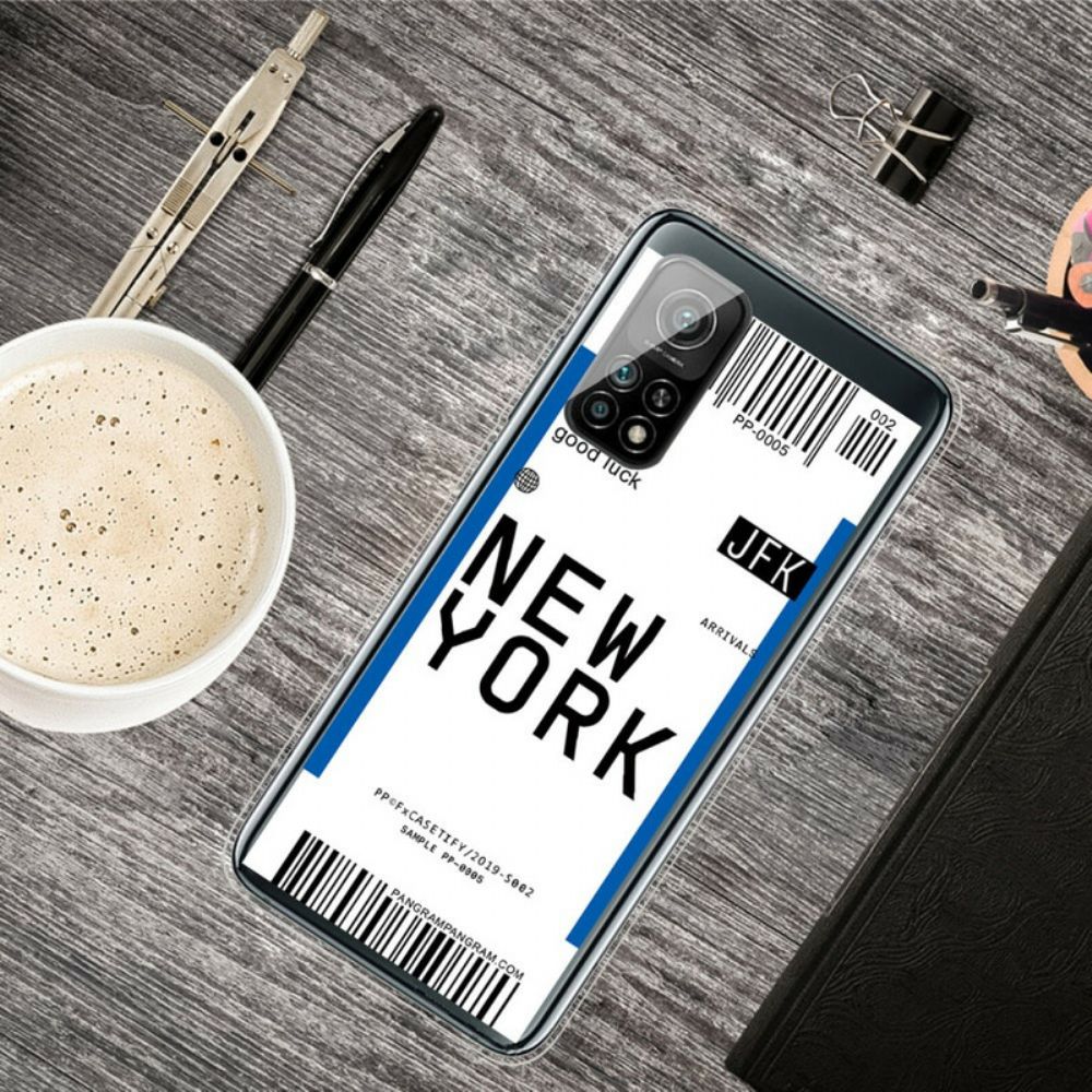 Hülle Für Xiaomi Mi 10T / 10T Pro Pass Nach New York