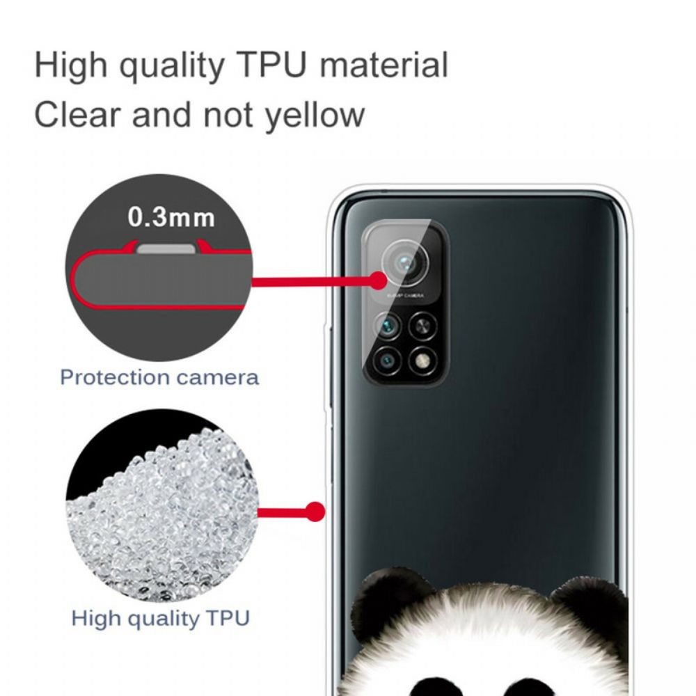 Hülle Für Xiaomi Mi 10T / 10T Pro Transparenter Panda