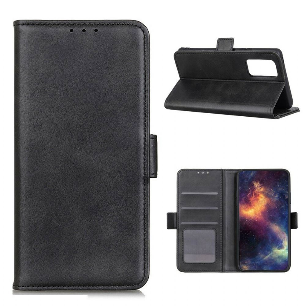 Lederhüllen Für Xiaomi Mi 10T / 10T Pro Flip Case Doppelklappe