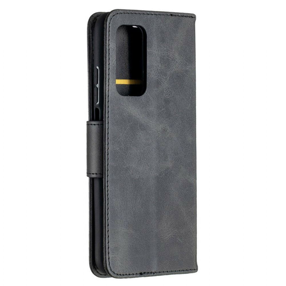 Lederhüllen Für Xiaomi Mi 10T / 10T Pro Flip Case Schräge Klappe