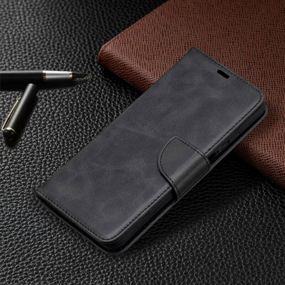 Lederhüllen Für Xiaomi Mi 10T / 10T Pro Flip Case Schräge Klappe