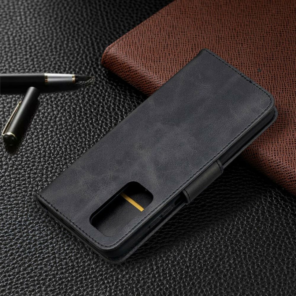 Lederhüllen Für Xiaomi Mi 10T / 10T Pro Flip Case Schräge Klappe