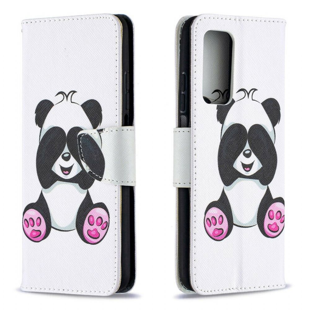 Lederhüllen Für Xiaomi Mi 10T / 10T Pro Panda-spaß