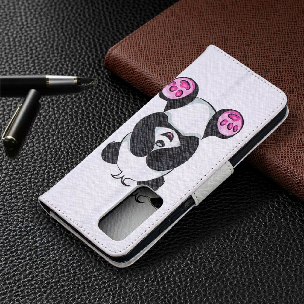 Lederhüllen Für Xiaomi Mi 10T / 10T Pro Panda-spaß