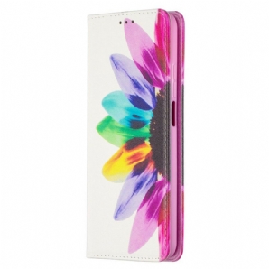 Schutzhülle Für Xiaomi Mi 10T / 10T Pro Flip Case Aquarell Blume