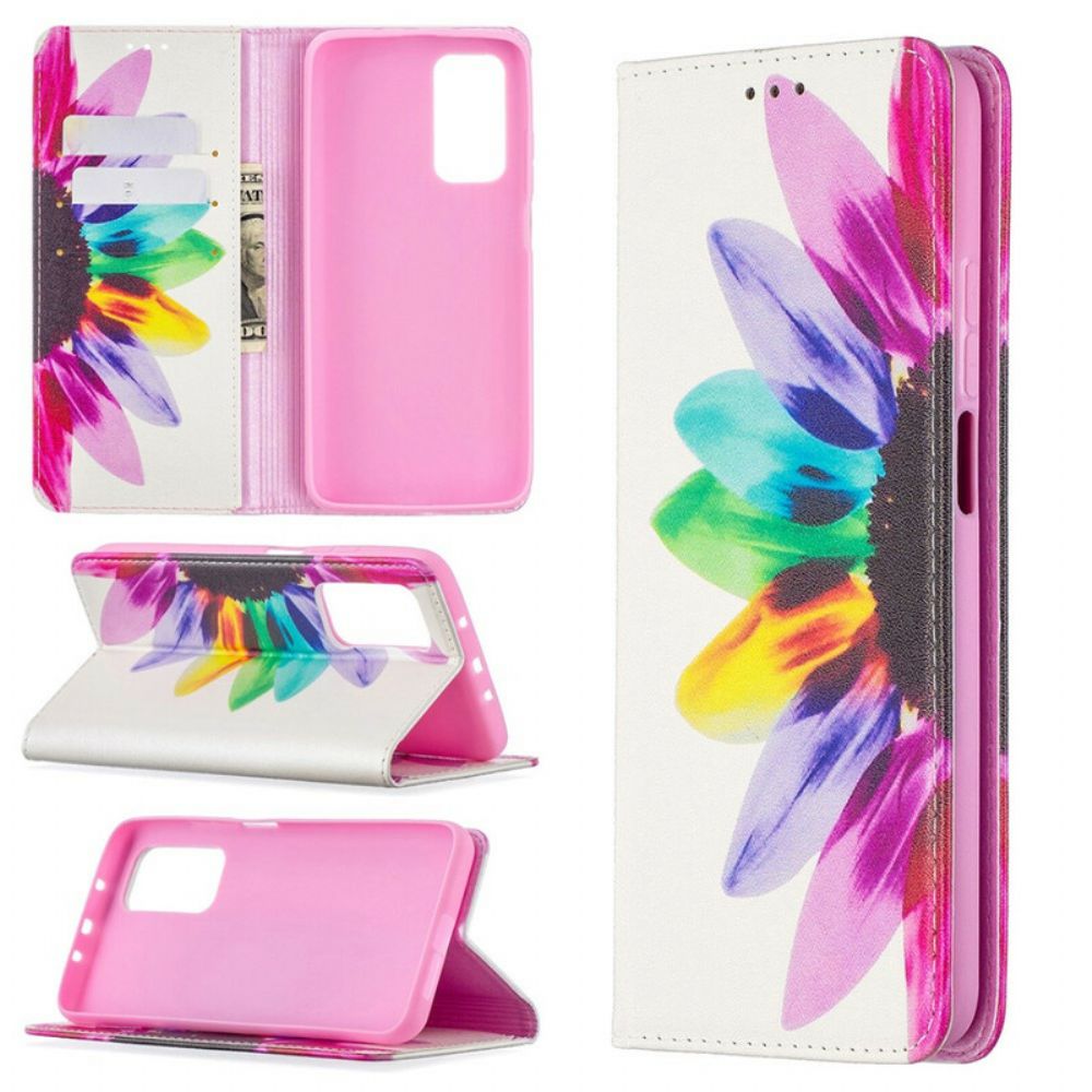 Schutzhülle Für Xiaomi Mi 10T / 10T Pro Flip Case Aquarell Blume