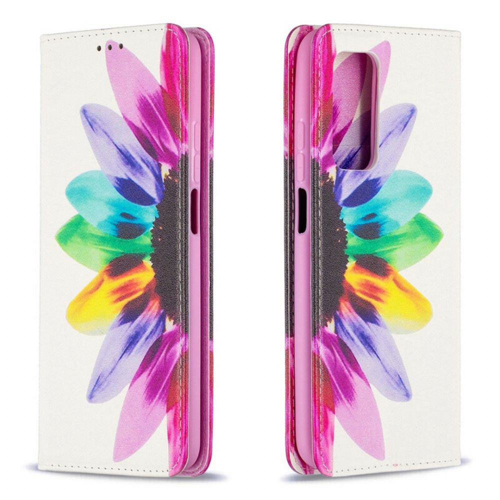 Schutzhülle Für Xiaomi Mi 10T / 10T Pro Flip Case Aquarell Blume