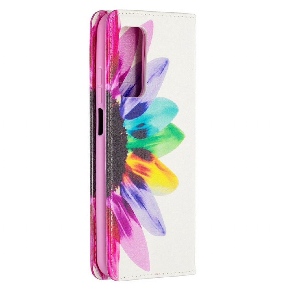 Schutzhülle Für Xiaomi Mi 10T / 10T Pro Flip Case Aquarell Blume