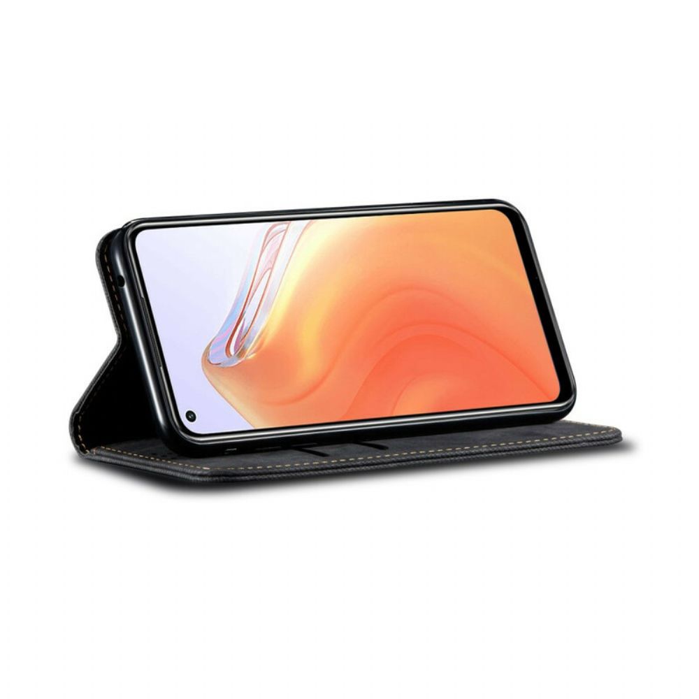 Schutzhülle Für Xiaomi Mi 10T / 10T Pro Flip Case Jeansstoff