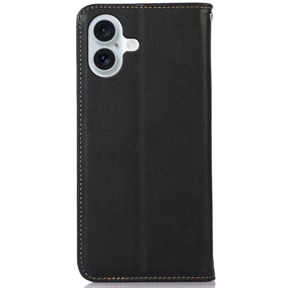 Flip Case Für iPhone 16 Plus Premium-khazneh