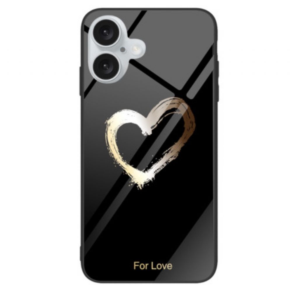 Hülle iPhone 16 Plus Für Love Black