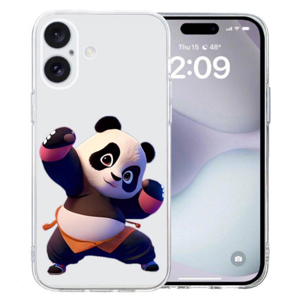 Hülle iPhone 16 Plus Handyhülle Panda