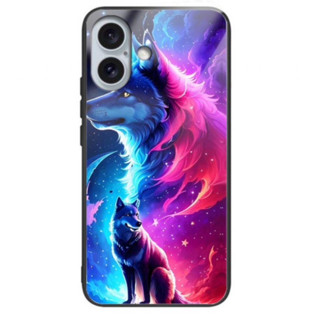 Hülle iPhone 16 Plus Star Wolf Gehärtetes Glas