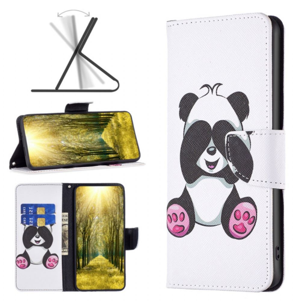 Lederhüllen Für iPhone 16 Plus Panda