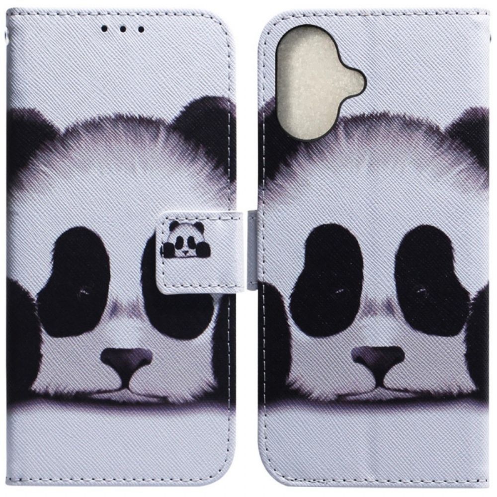 Lederhüllen Für iPhone 16 Plus Panda