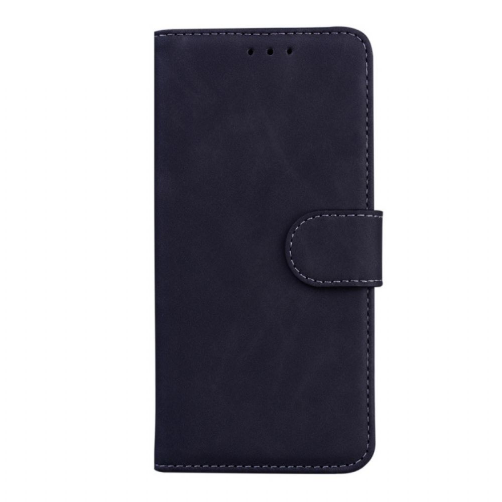 Flip Case Für Samsung Galaxy M32 Einfarbiges Design