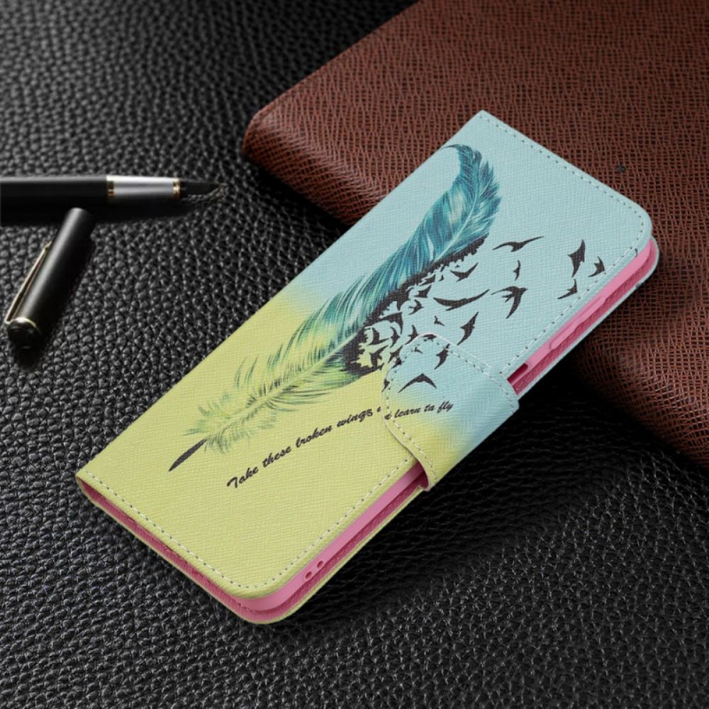 Flip Case Für Samsung Galaxy M32 Fliegen Lernen