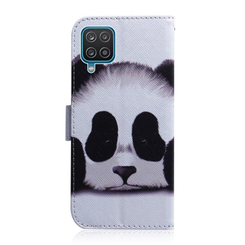 Flip Case Für Samsung Galaxy M32 Pandagesicht