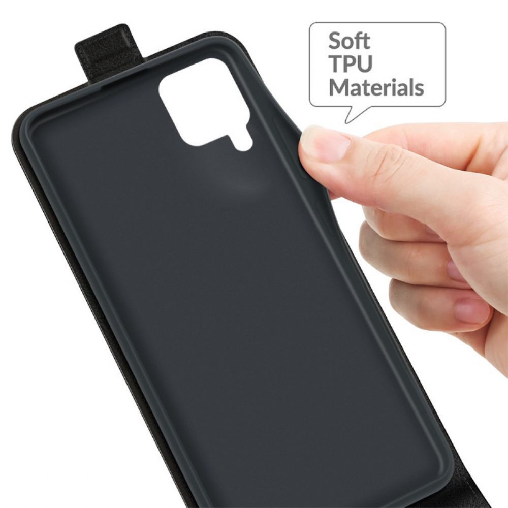 Flip Case Für Samsung Galaxy M32 Flip Case Vertikale Klappe In Lederoptik