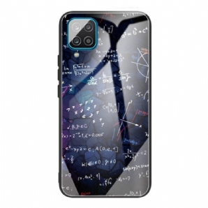 Hülle Für Samsung Galaxy M32 Mathematische Berechnungen Aus Gehärtetem Glas