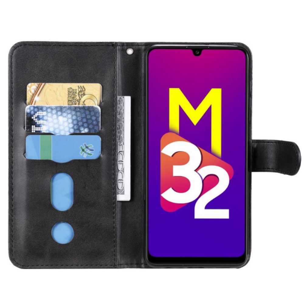 Lederhüllen Für Samsung Galaxy M32 Geldbeutel