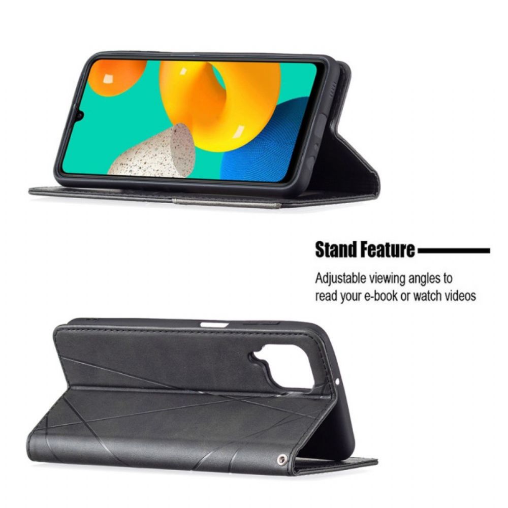 Schutzhülle Für Samsung Galaxy M32 Flip Case Künstlerstil