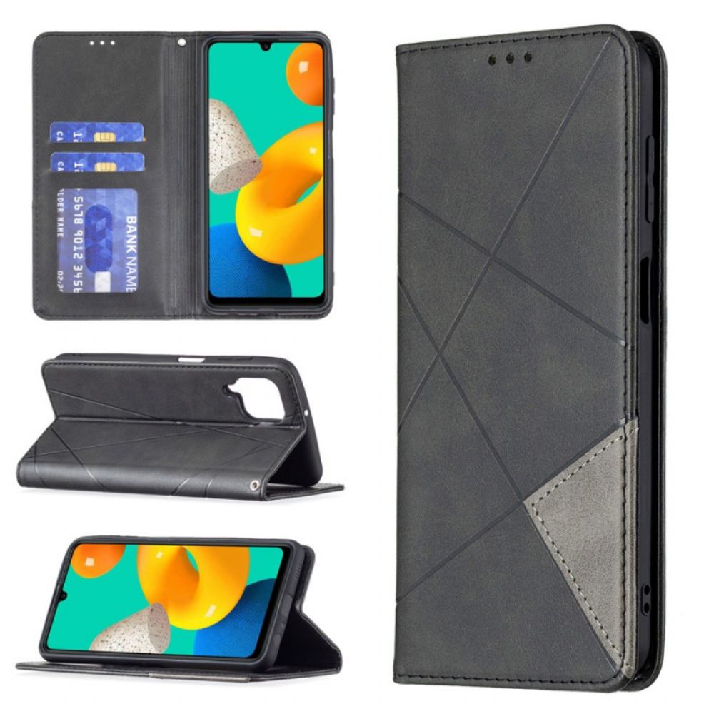 Schutzhülle Für Samsung Galaxy M32 Flip Case Künstlerstil