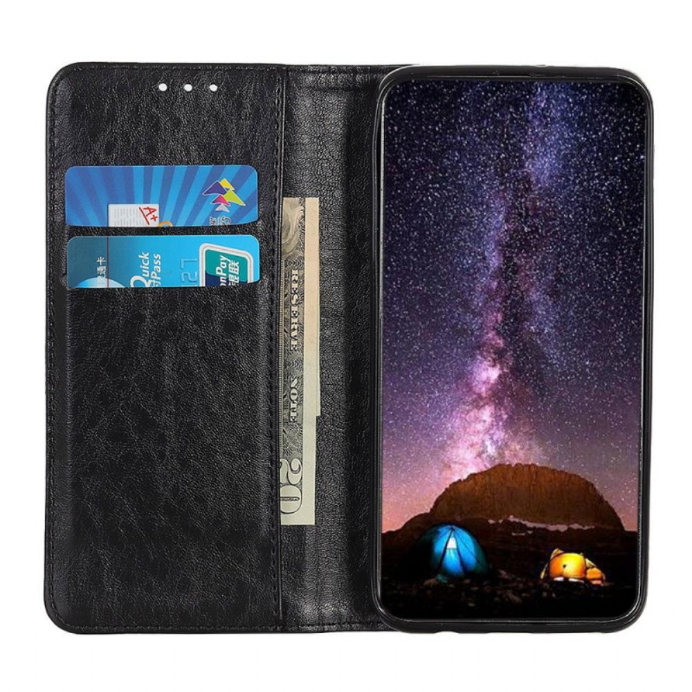 Schutzhülle Für Samsung Galaxy M32 Flip Case Lederstruktur