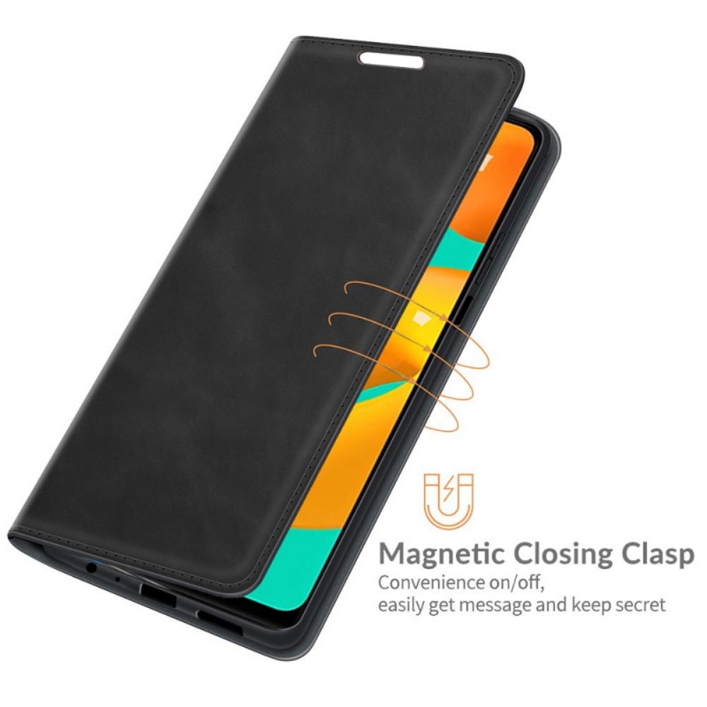 Schutzhülle Für Samsung Galaxy M32 Flip Case Style Lederdesign