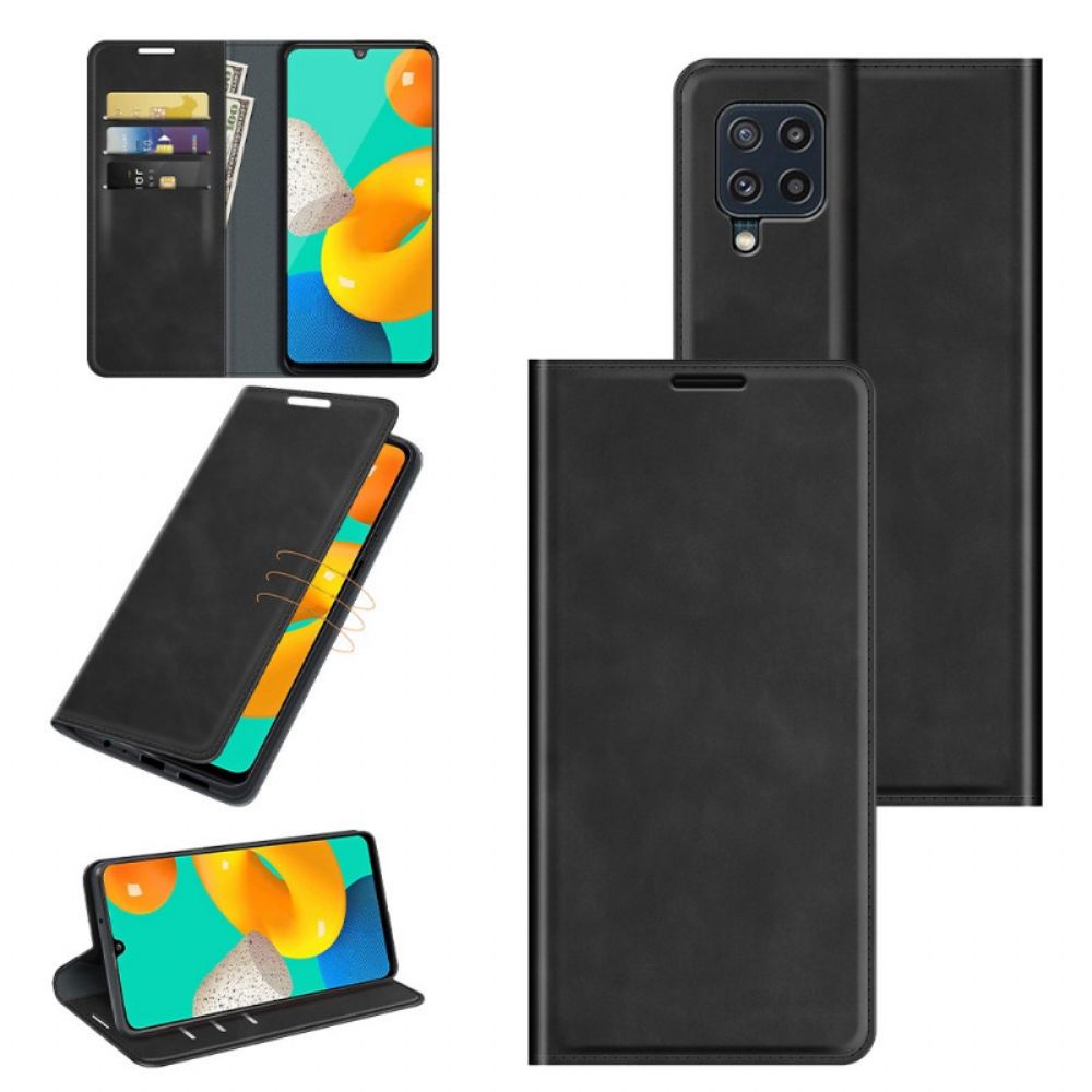 Schutzhülle Für Samsung Galaxy M32 Flip Case Style Lederdesign