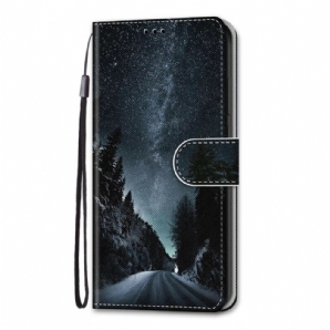 Flip Case Für Samsung Galaxy S21 Plus 5G Geheimnisvolle Natur