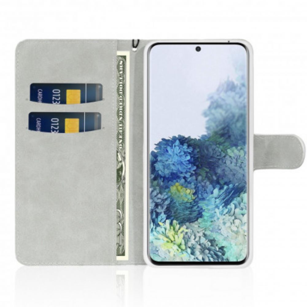 Flip Case Für Samsung Galaxy S21 Plus 5G Pailletten S-design